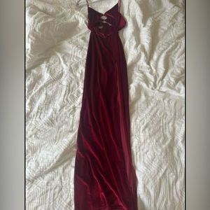 Red Maxi Dress from Lucy In The Sky.